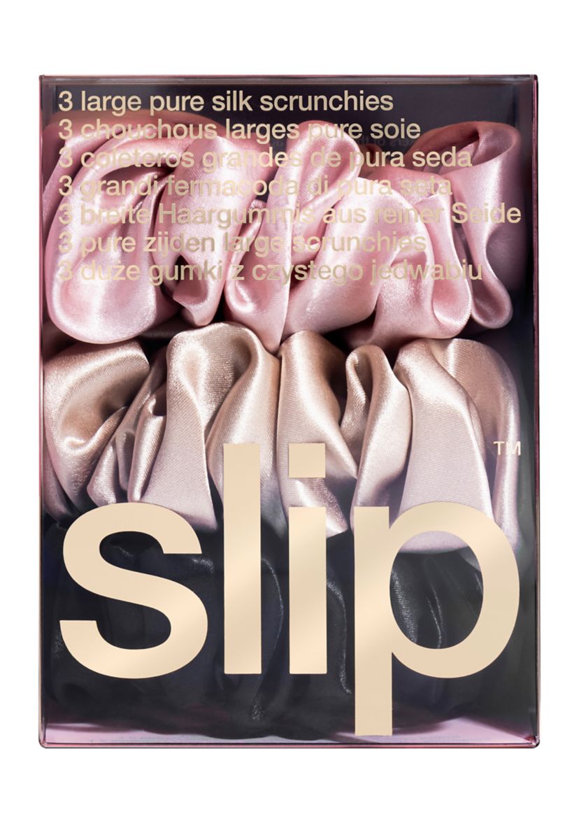 Pure Silk Large Scrunchies 