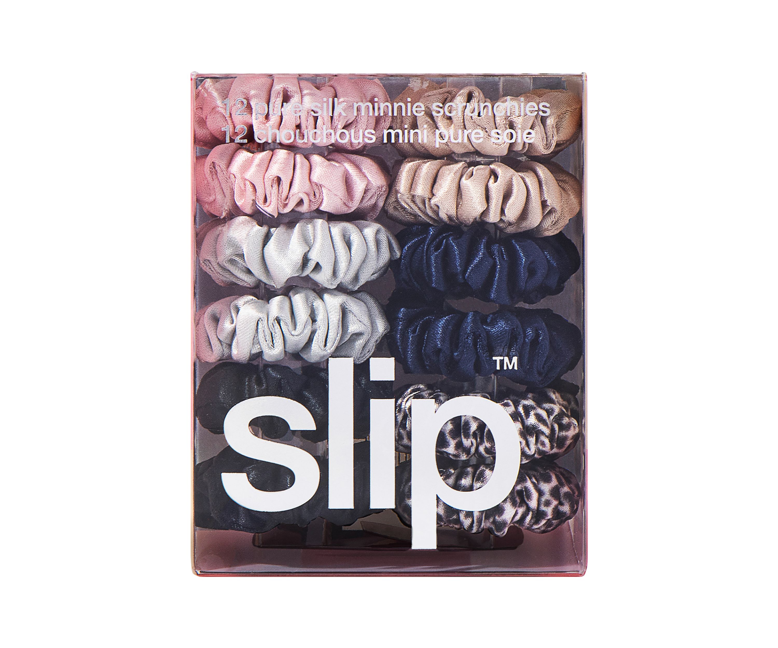 Pure Silk Minnie Scrunchies - Classic