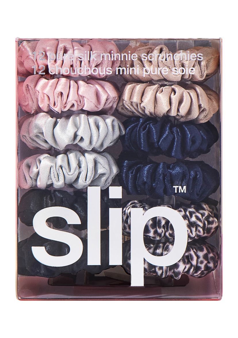 Pure Silk Minnie Scrunchies - Classic
