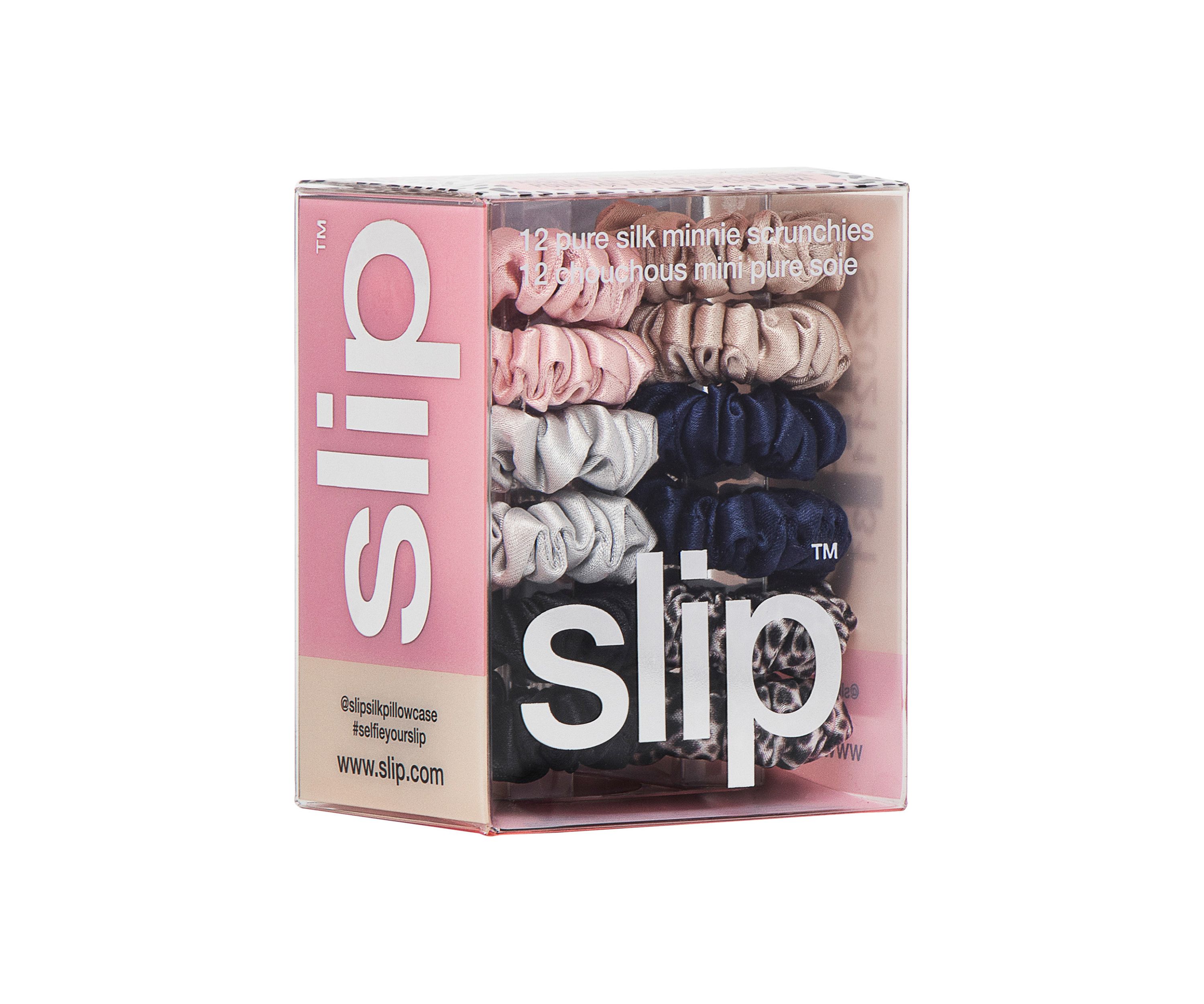 Pure Silk Minnie Scrunchies - Classic