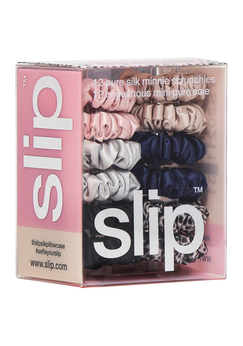 Pure Silk Minnie Scrunchies - Classic