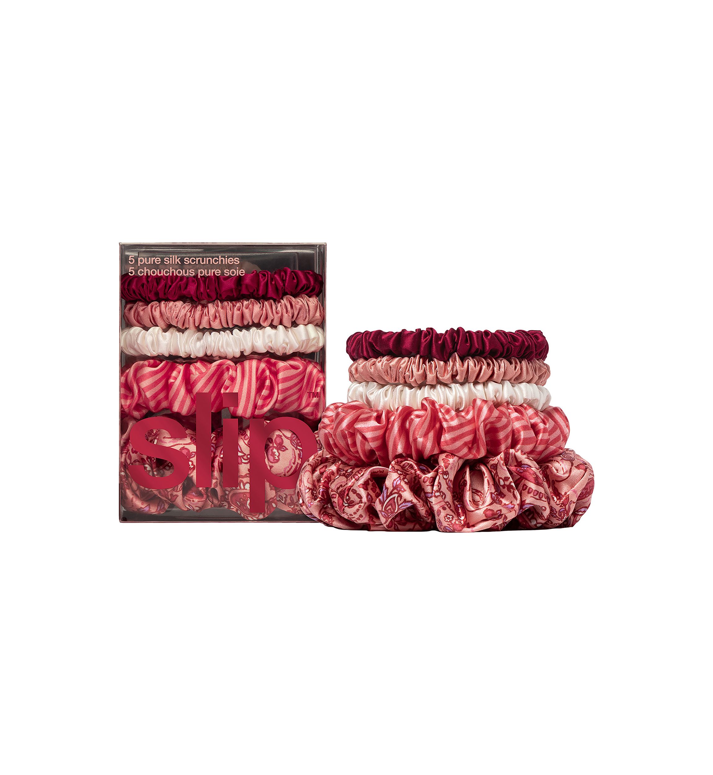 Pure Silk Assorted Scrunchies