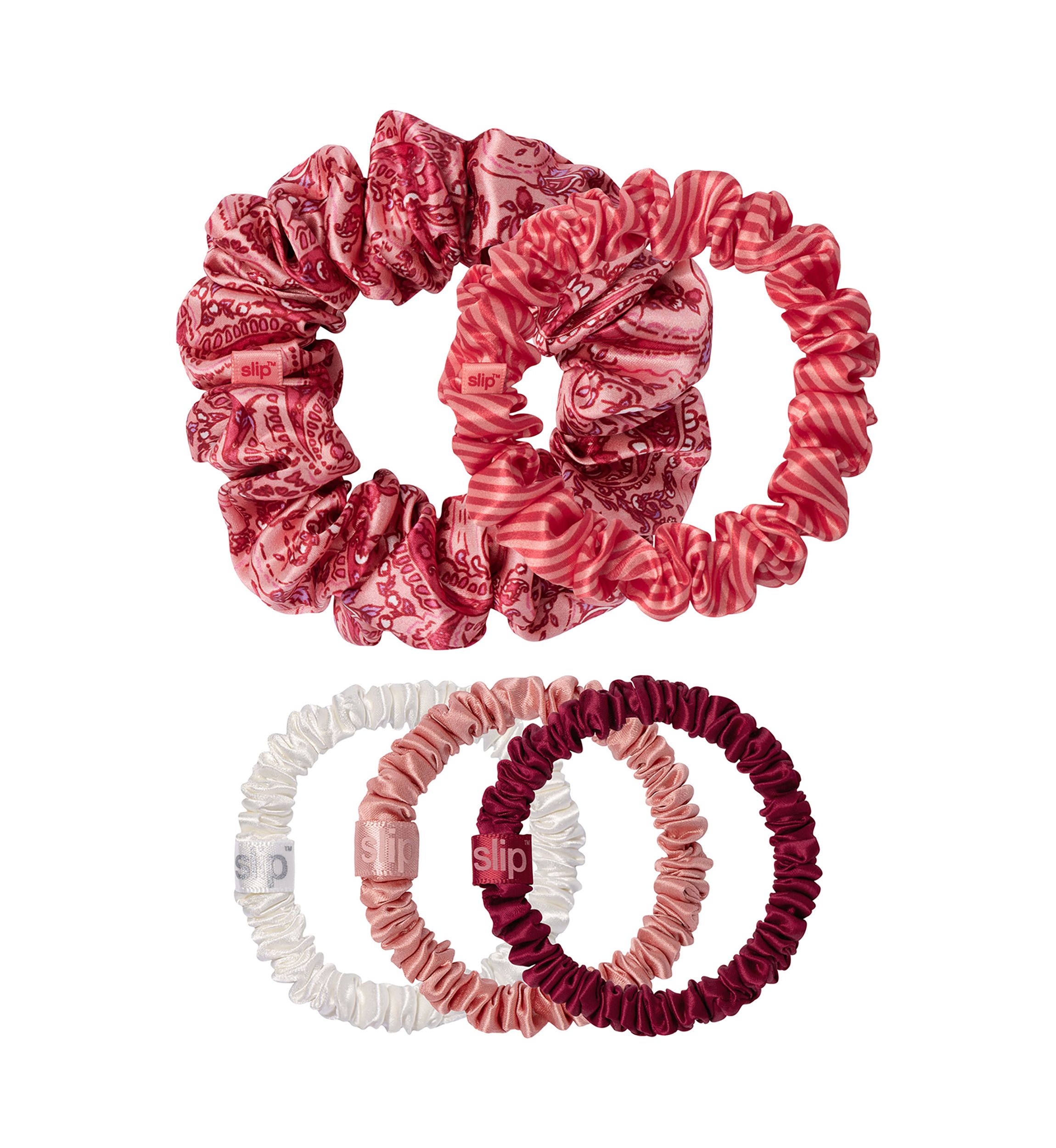 Pure Silk Assorted Scrunchies