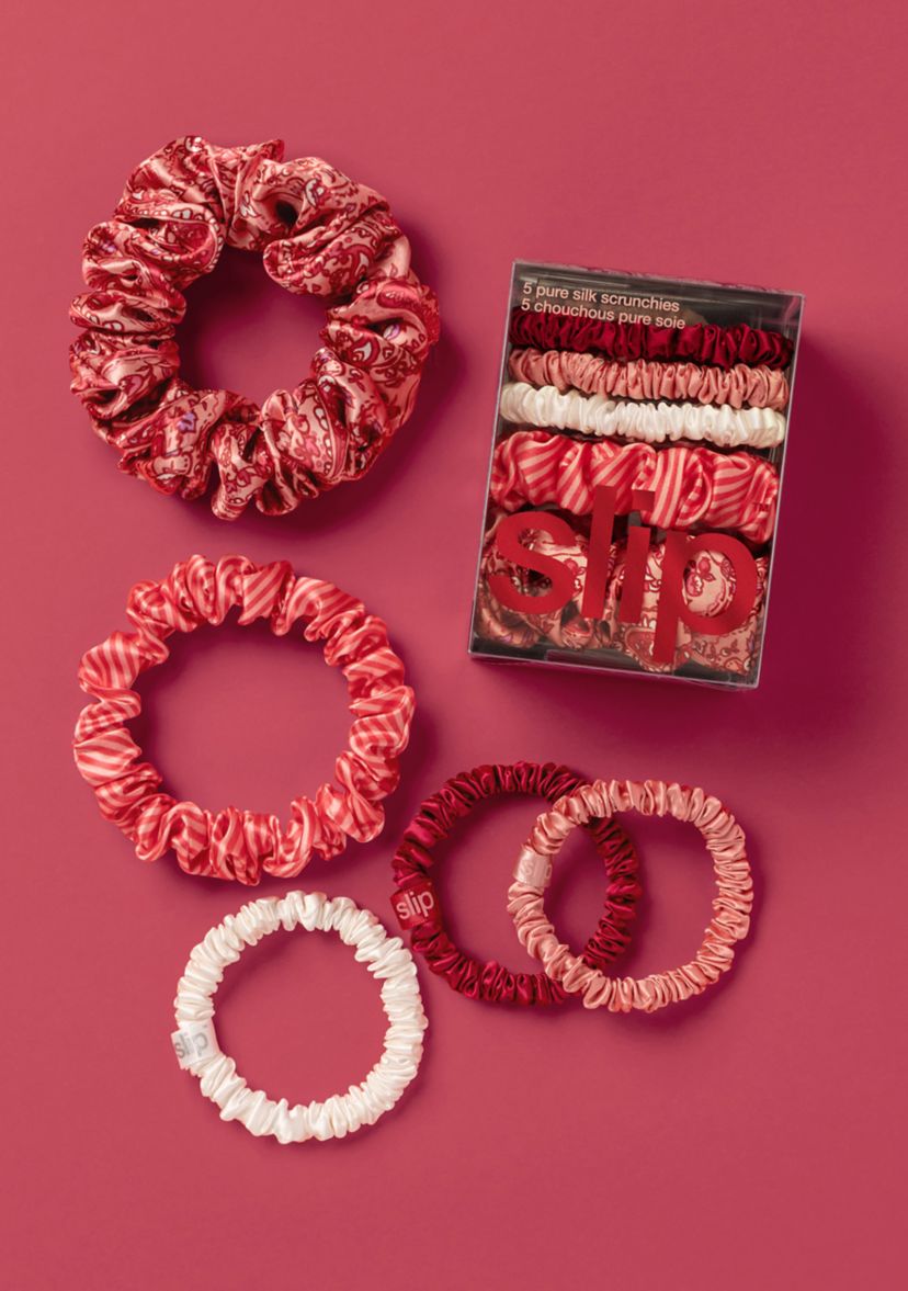 Pure Silk Assorted Scrunchies
