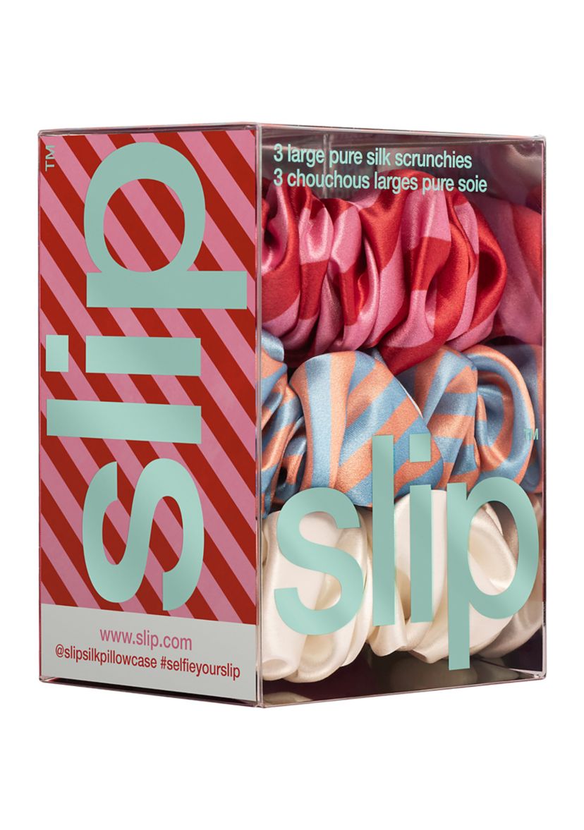 Pure Silk Large Scrunchies
