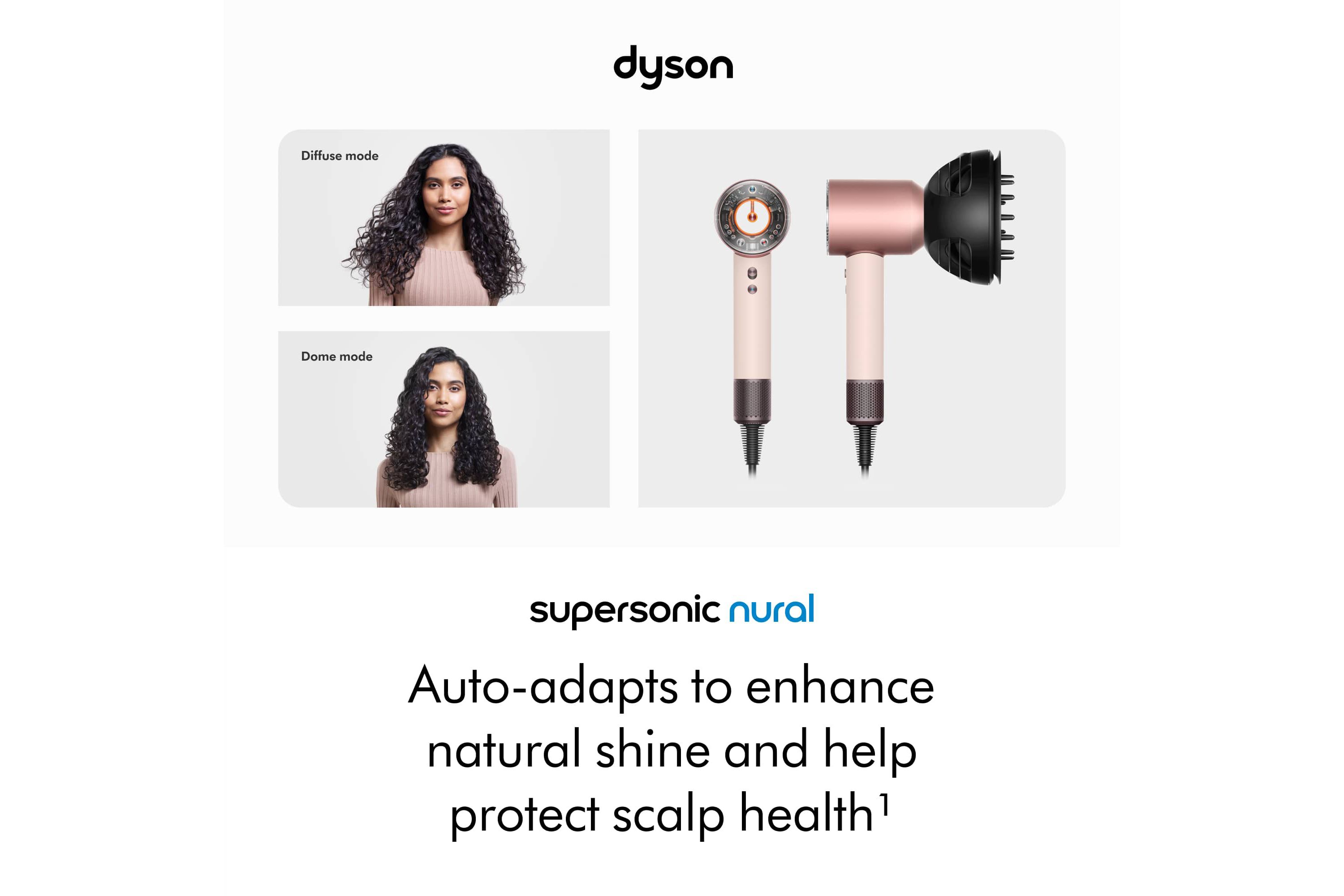 Supersonic Nural Hair Dryer Jasper Plum