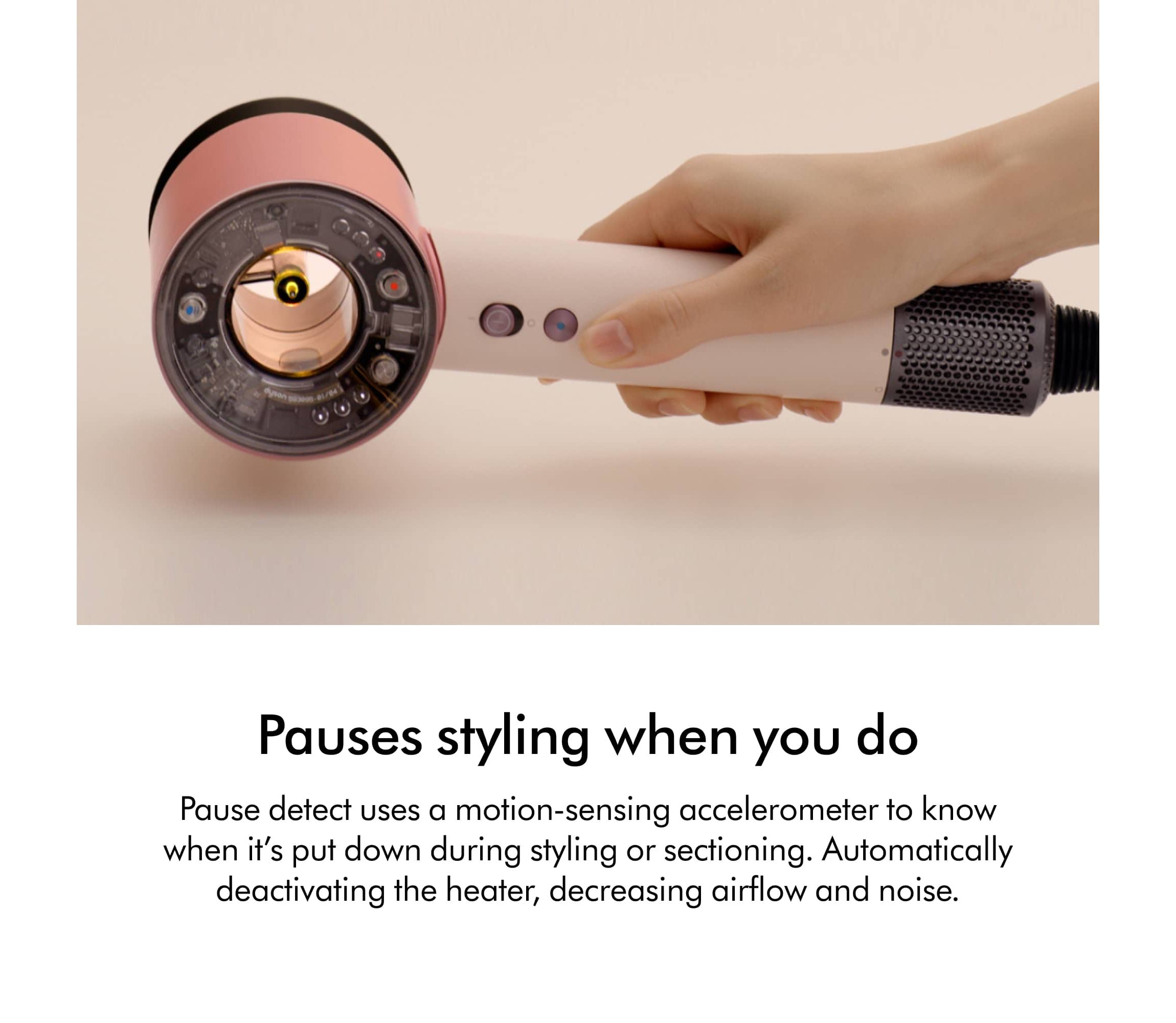 Supersonic Nural Hair Dryer Jasper Plum