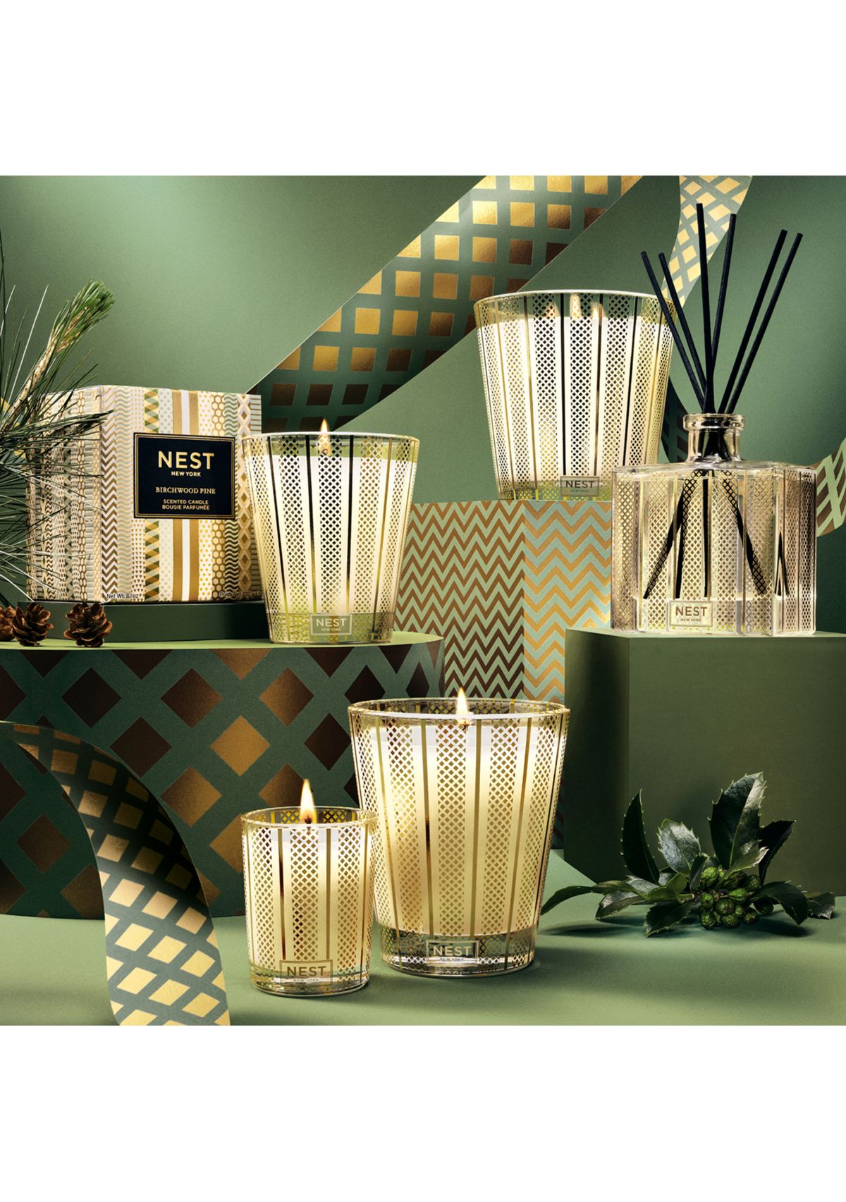 Birchwood Pine 3-Wick Candle