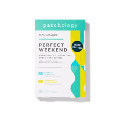 Patchology Perfect Weekend Hydrating Plus Illuminating Face Sheet Mask Bundle
