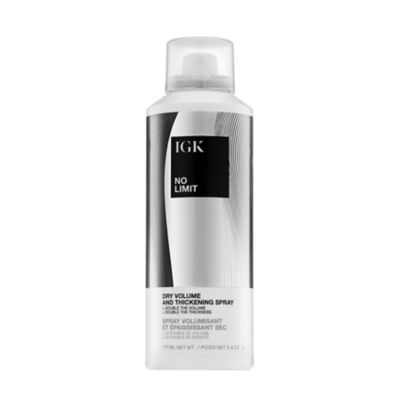 IGK No Limit Dry Volume And Thickening Spray, 5.4 Ounces