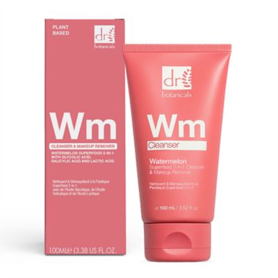 skinChemists Watermelon Superfood 2in1 Cleanser with Glycolic Acid Salicylic Acid 100ml