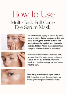 Multi-Task Full Circle Eye Serum mask - 6-Pack