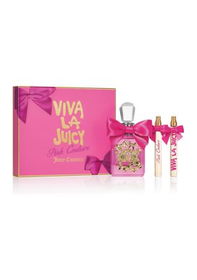 Juicy Couture Viva La Juicy Pink Couture 3 Piece Fragrance Gift Set ...