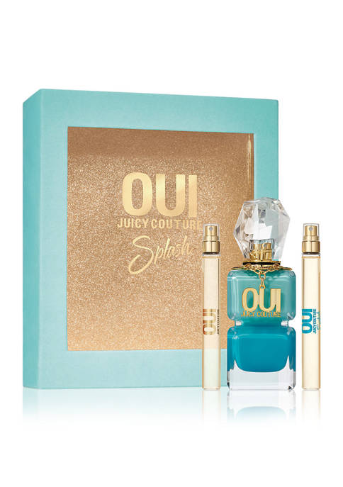 OUI Splash 3 Piece Fragrance Gift Set, Perfume for Women
