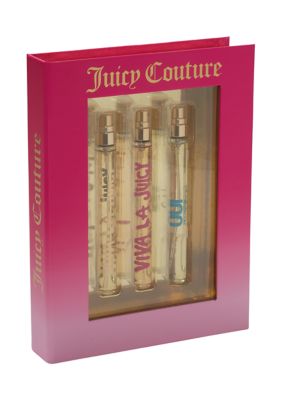 Juicy Couture Women's Viva La Juicy 3 Piece Fragrance Gift Set - Travel Coffret Set -  0719346229111