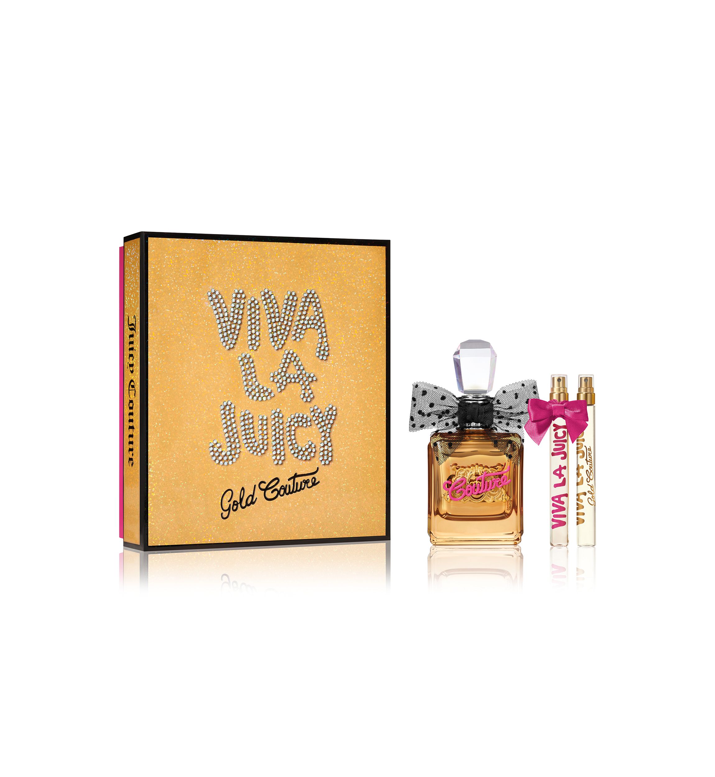 Viva La Juicy Gold Couture Eau de Parfum 3-Piece Fragrance Gift Set  $190 Value!