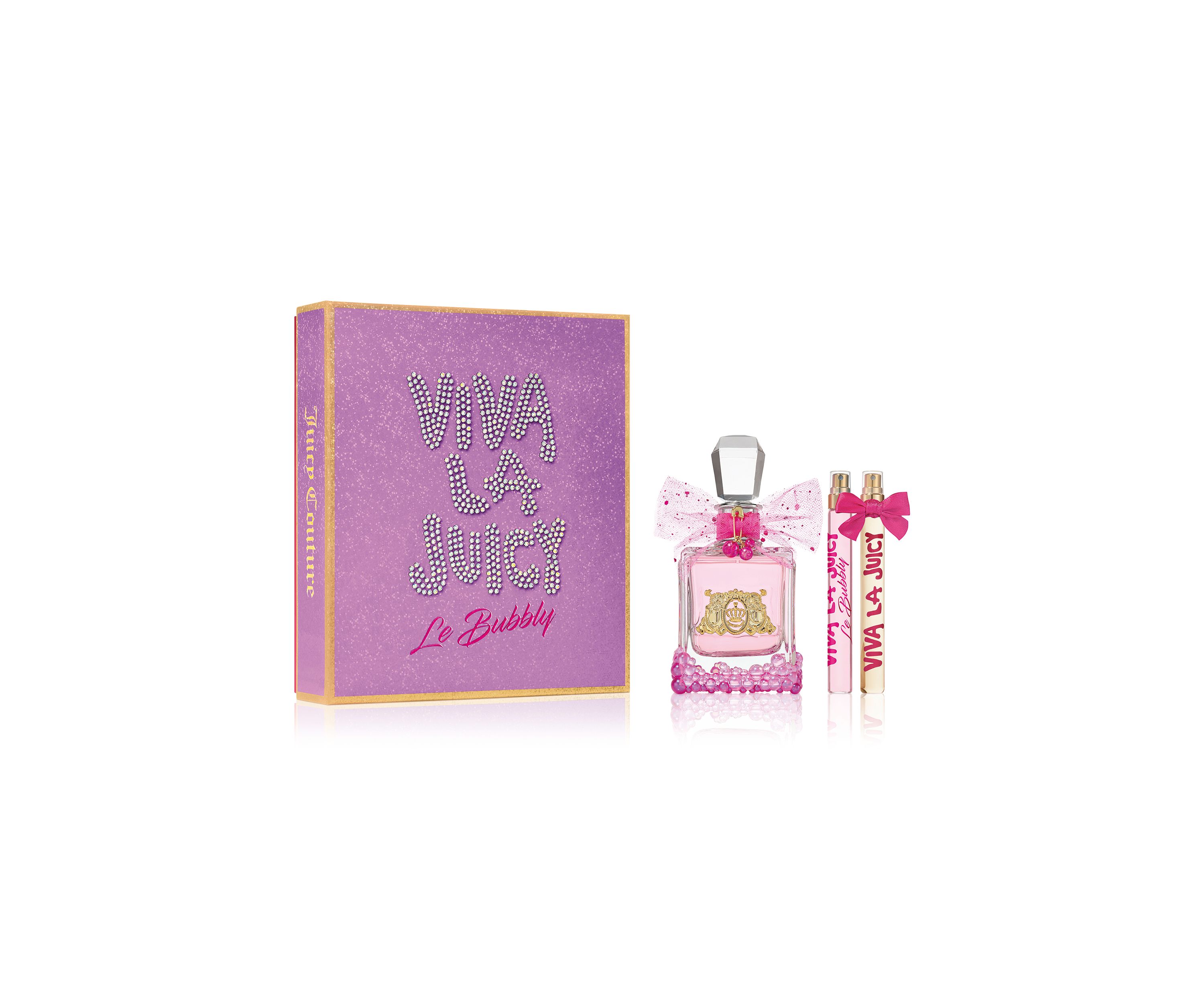 Viva La Juicy Le Bubbly Eau De Parfum 3 Piece Gift Set - $190 Value!