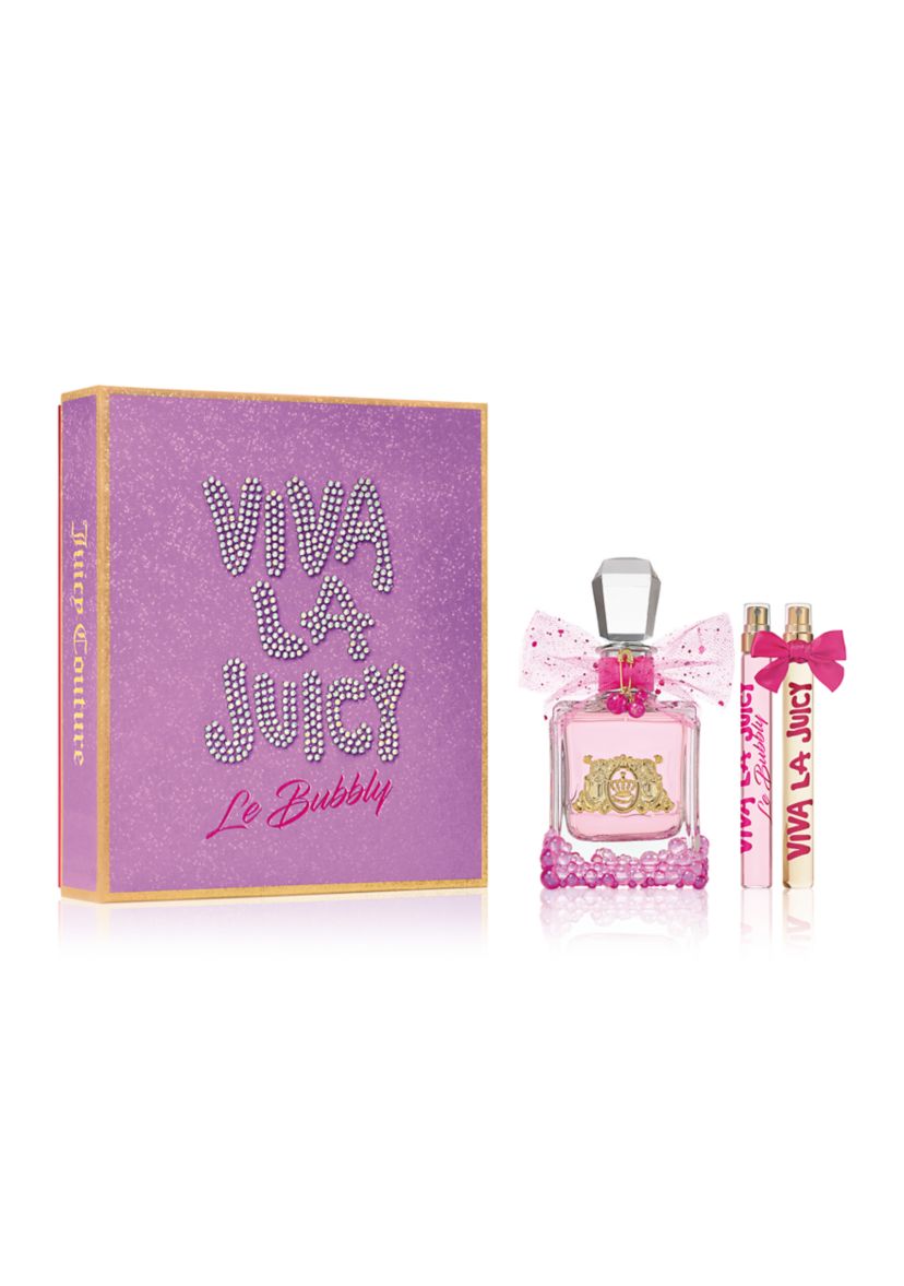 Viva La Juicy Le Bubbly Eau De Parfum 3 Piece Gift Set - $190 Value!