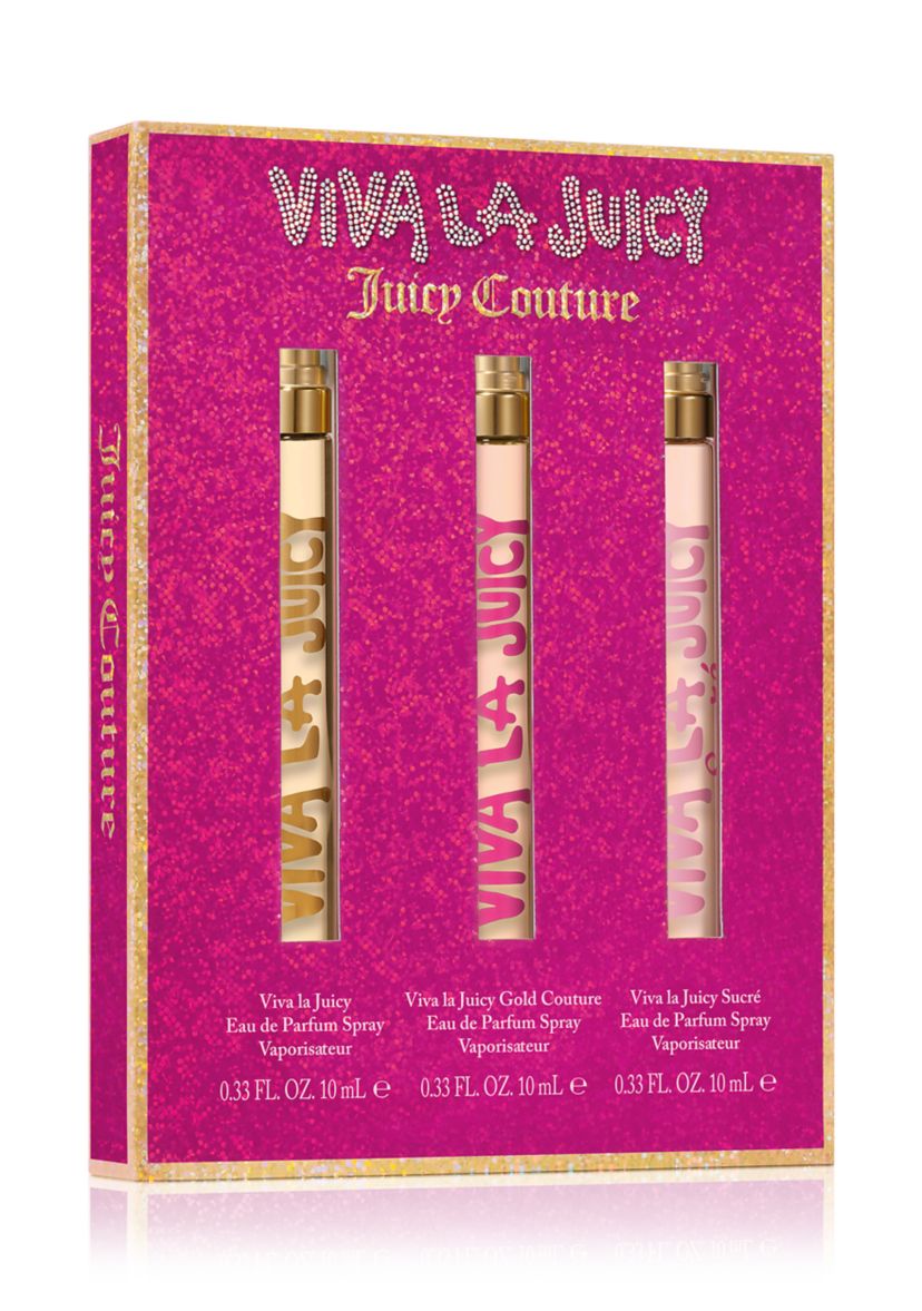 Viva La Juicy 3-Piece Travel Coffret Fragrance Gift Set - $96 Value!