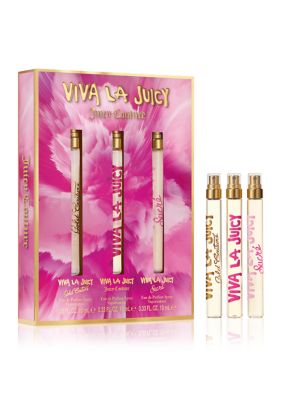 Juicy Couture Viva La Juicy 3-Piece Travel Coffret Fragrance Gift Set - $96 Value