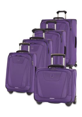 Purple luggage best sale