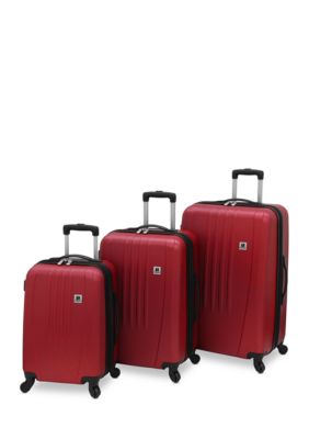 Red luggage cheap