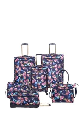 Jessica Simpson Pineapple Print Luggage belk