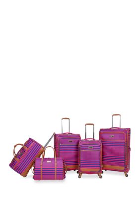 Jessica simpson luggage purple on sale