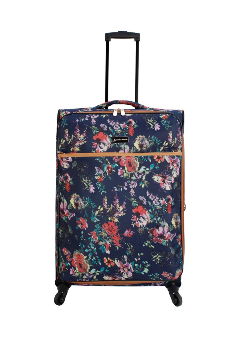 French Floral 5-Piece Luggage Set