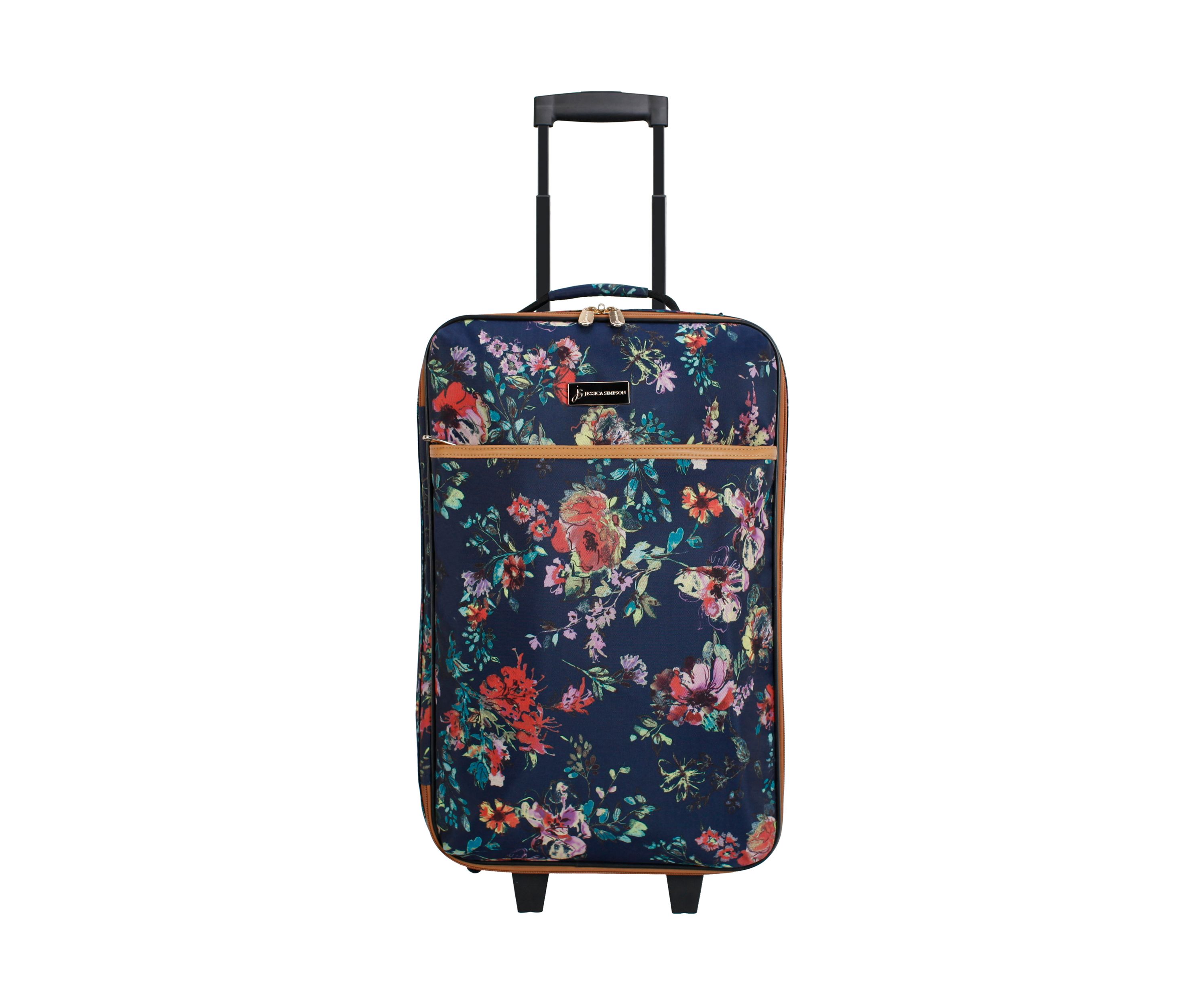 French Floral 5-Piece Luggage Set