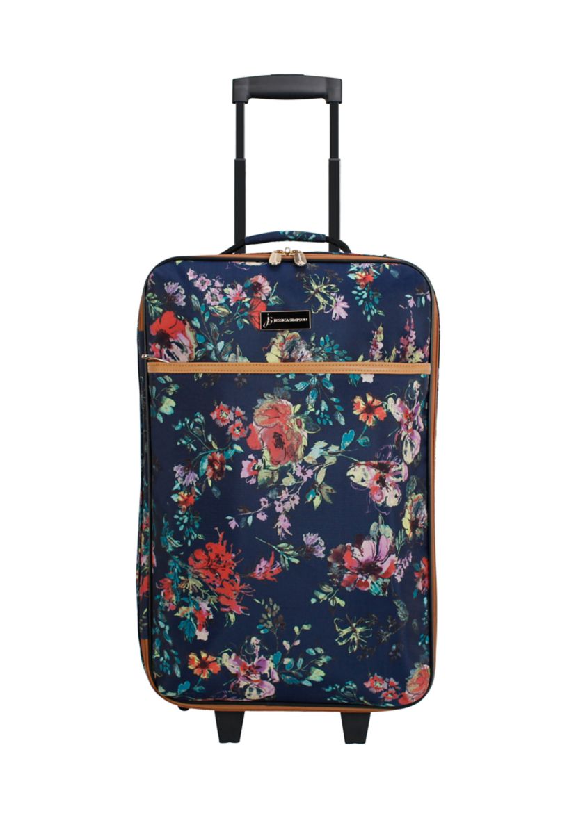 French Floral 5-Piece Luggage Set