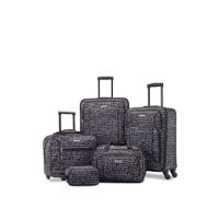 American Tourister Five-Piece Spinner Luggage Set Deals