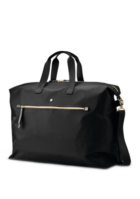 Leather trolley travel Duffel Bag for Men Women 21 inch Travel Sports