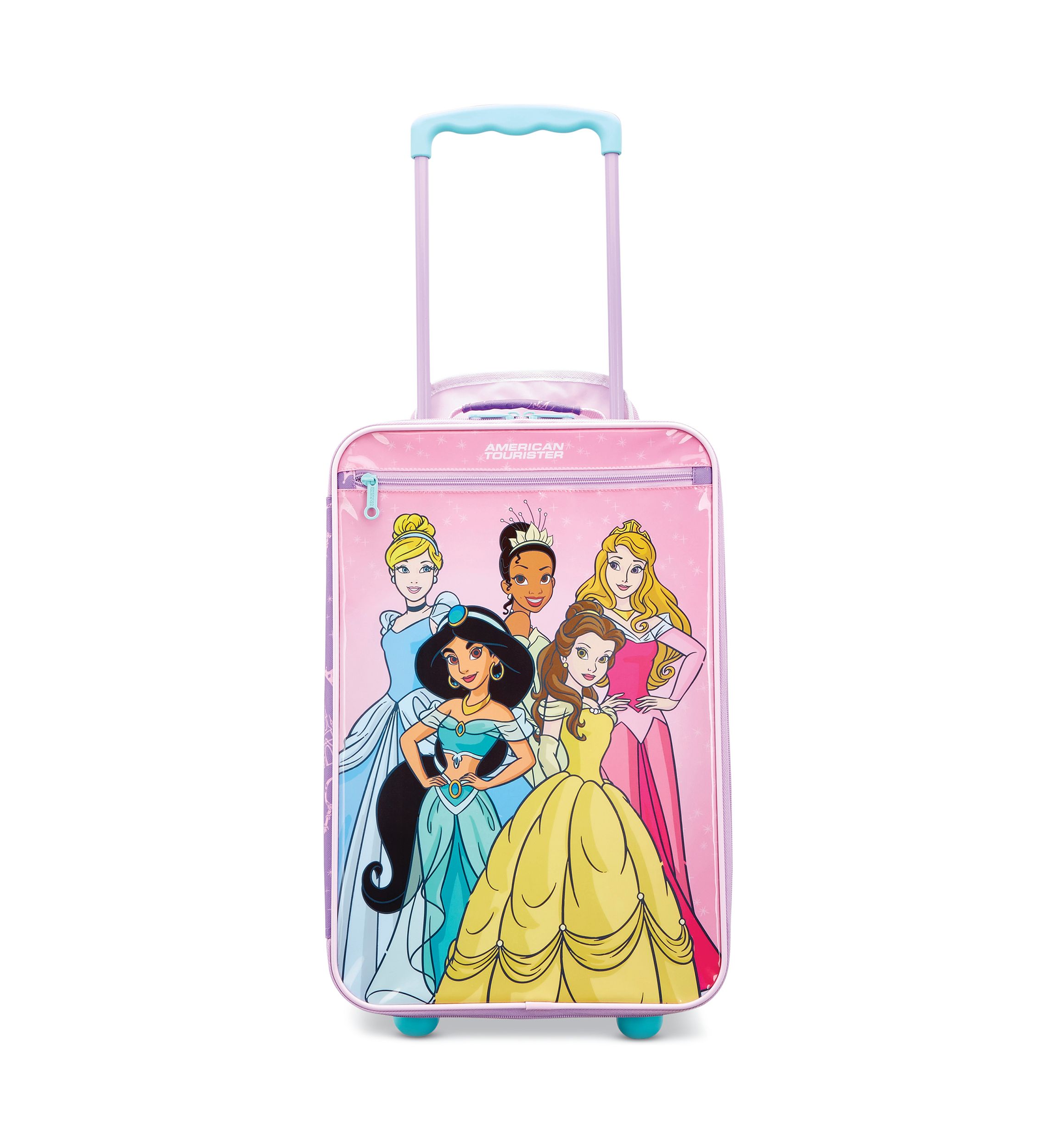  Disney Kids Softside Princess Upright Suitcase 