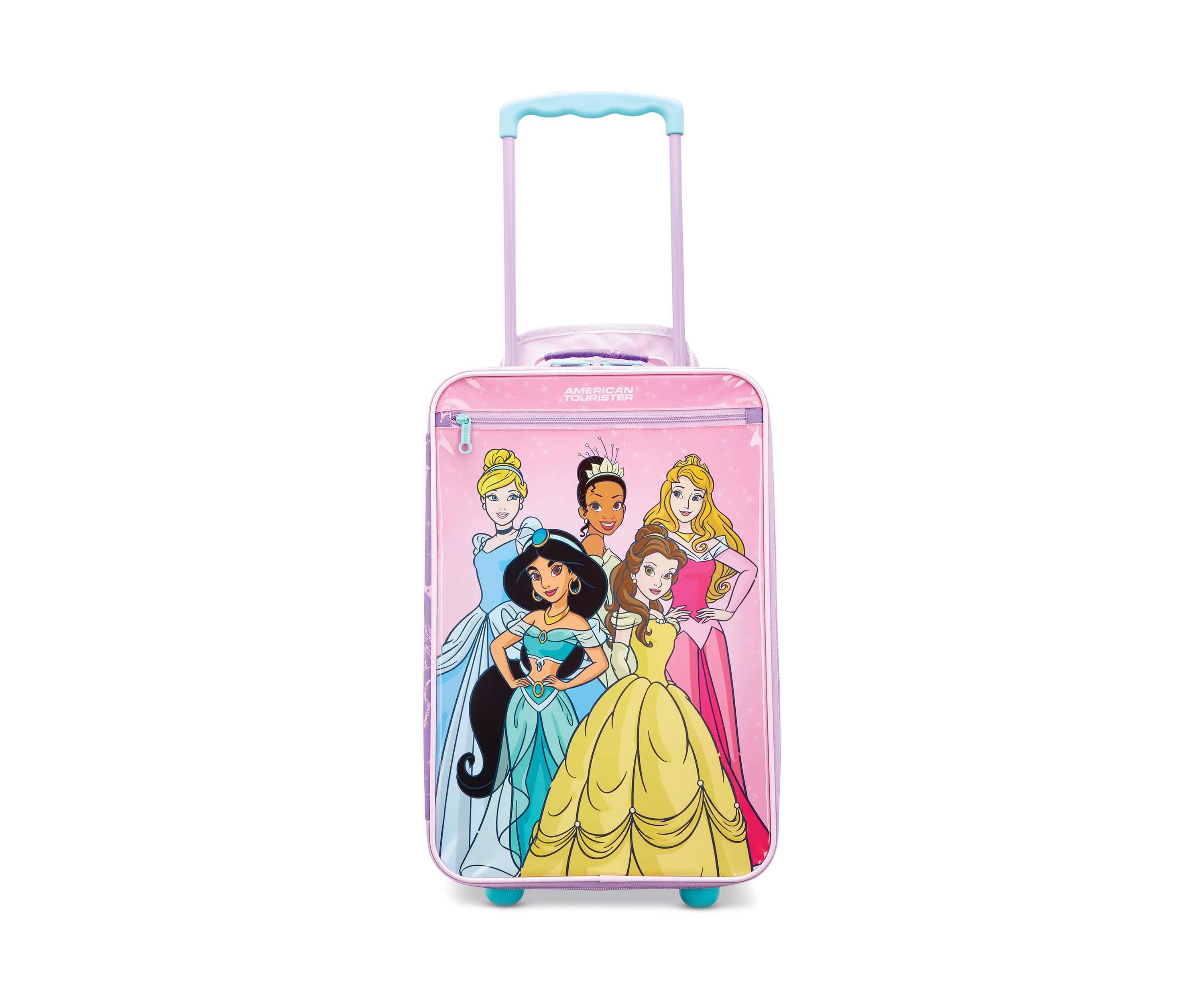  Disney Kids Softside Princess Upright Suitcase 