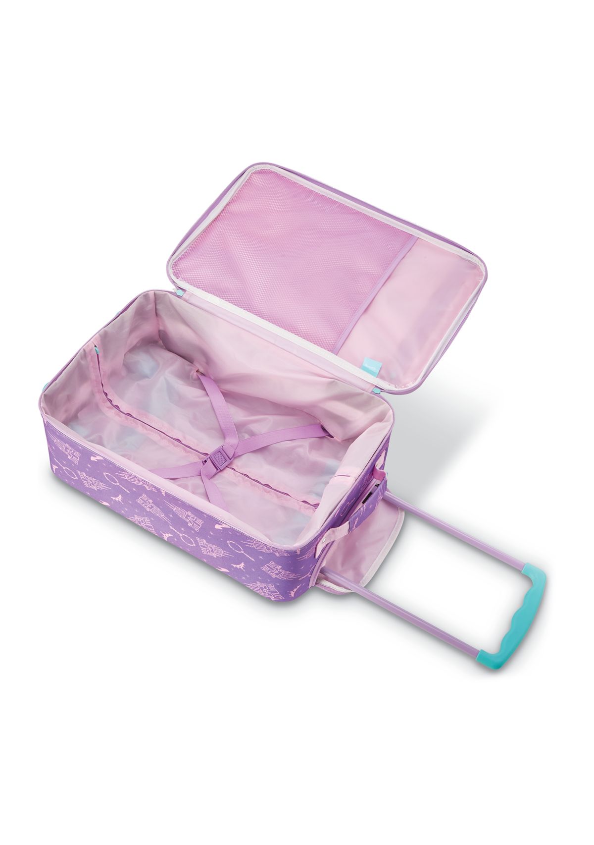  Disney Kids Softside Princess Upright Suitcase 