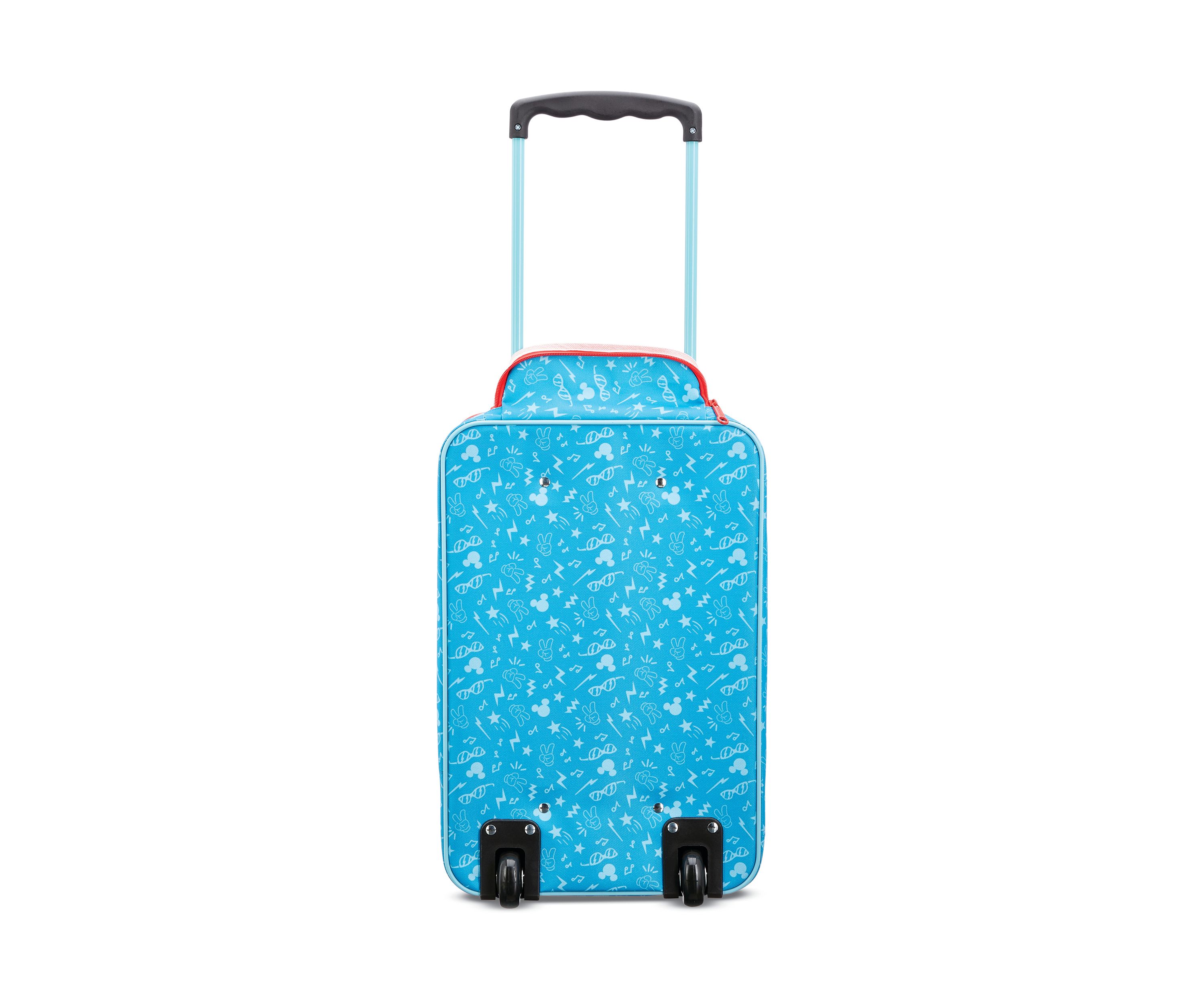  Disney Kids Softside Mickey Mouse Upright Suitcase 