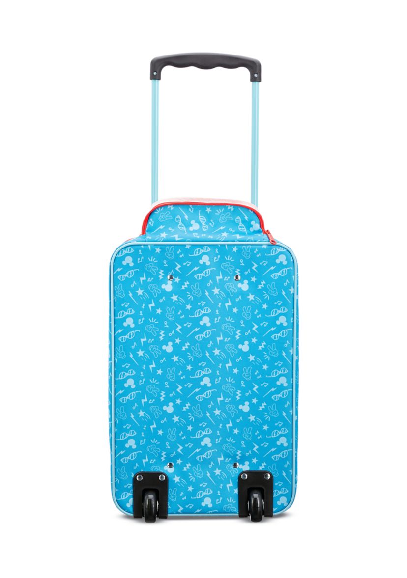  Disney Kids Softside Mickey Mouse Upright Suitcase 