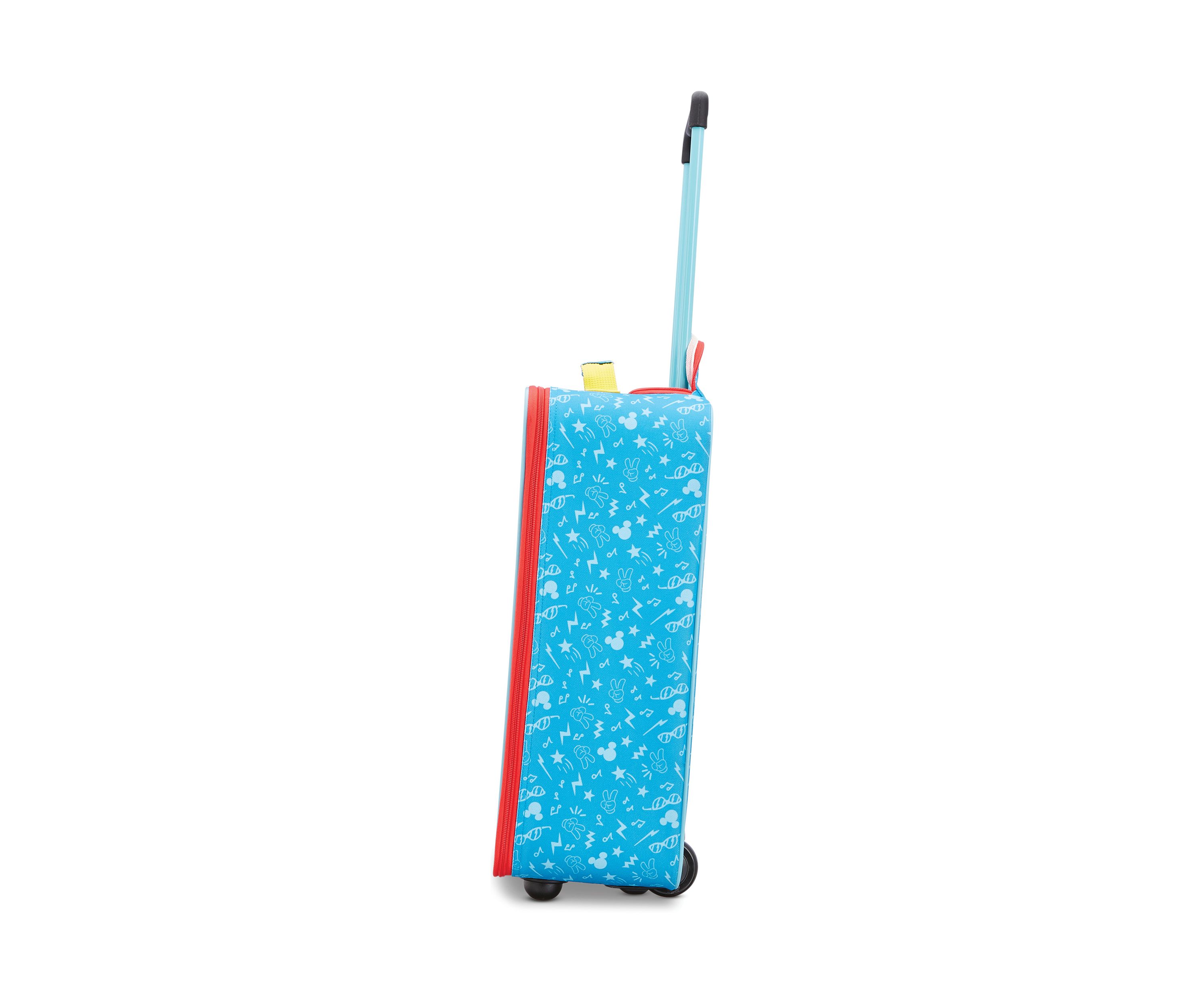 Disney Kids Softside Mickey Mouse Upright Suitcase 