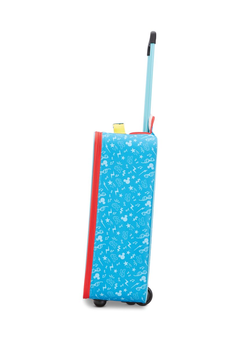  Disney Kids Softside Mickey Mouse Upright Suitcase 