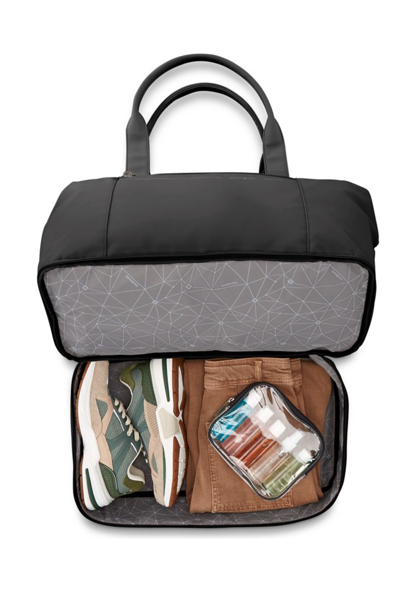 Basic Drop Bottom Weekender Bag