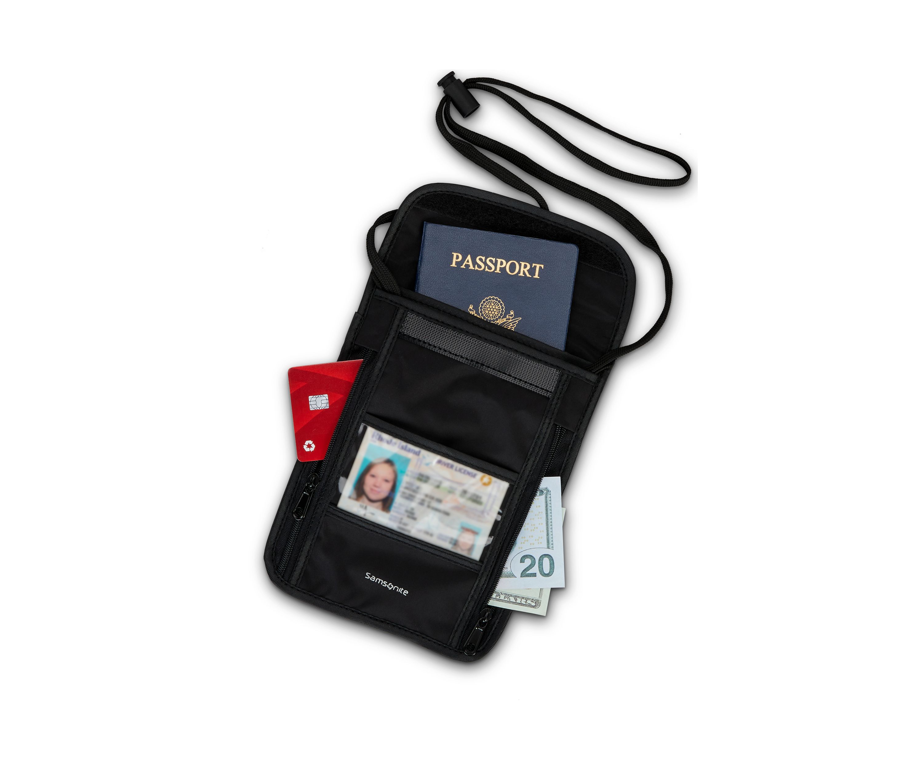 RFID Neck Pouch