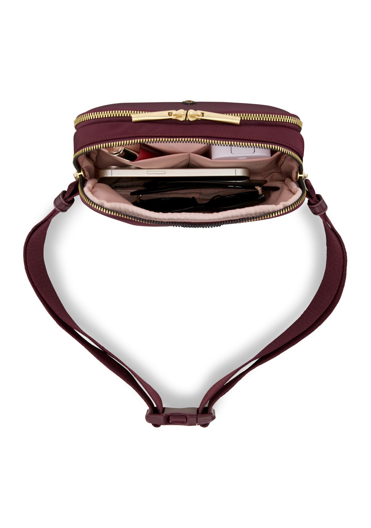 Mobile Solutions 2 Convertible RFID Crossbody Bag