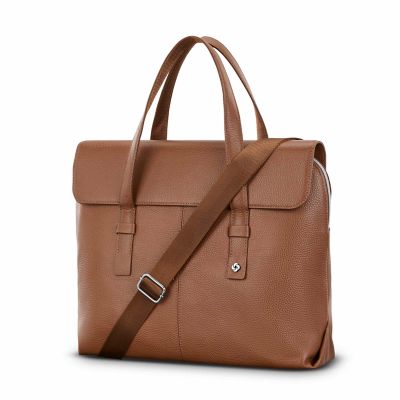 Samsonite MOBILE SOLUTION LEATHER CONVERTIBLE BRIEF