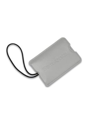 Samsonite Vinyl Travel ID Tags, Grey