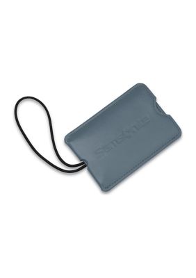 Samsonite Vinyl Travel ID Tags, Blue