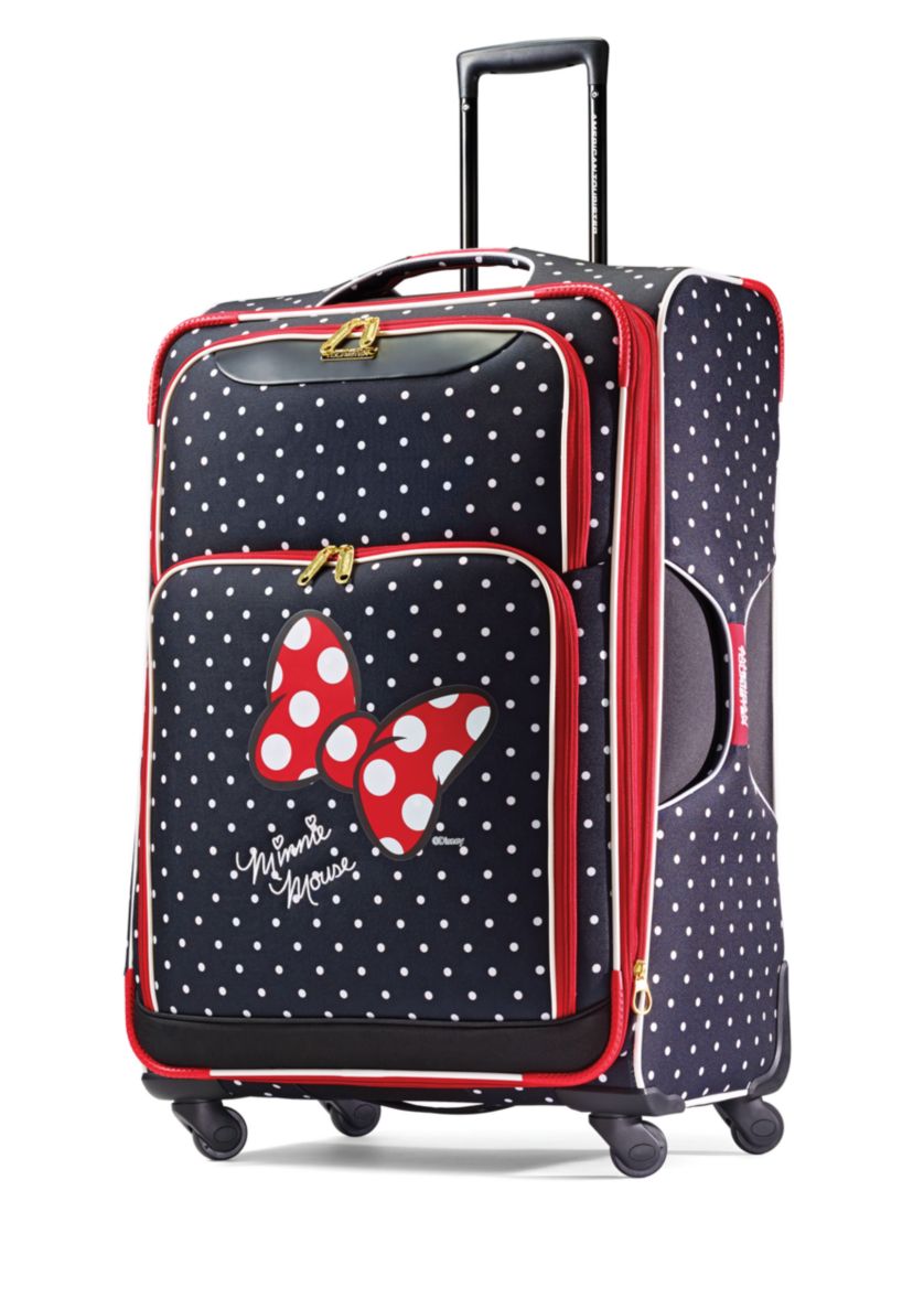 28-in. Minnie Mouse Red Bow Softside Spinner