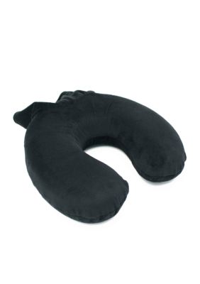 Samsonite Memory Foam Pillow and Pouch, Black, 10 x 10