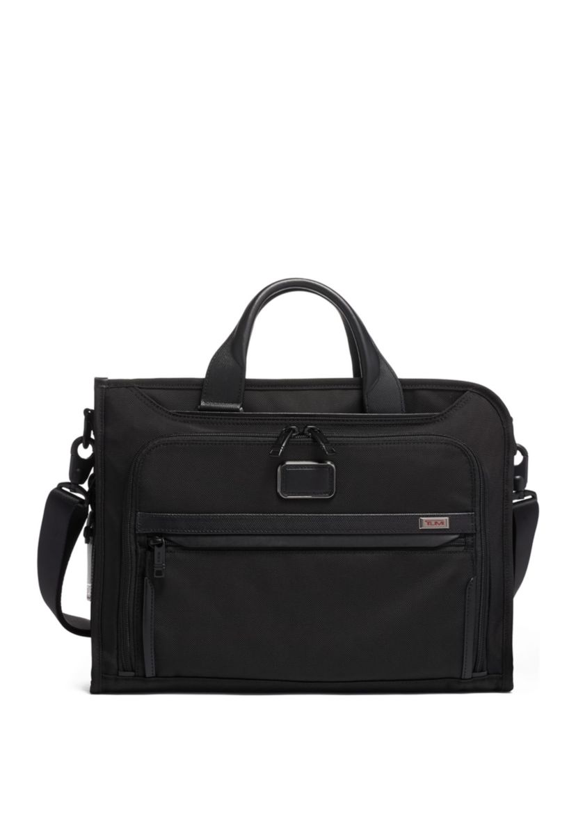 Alpha 3 Slim Deluxe Portfolio Briefcase