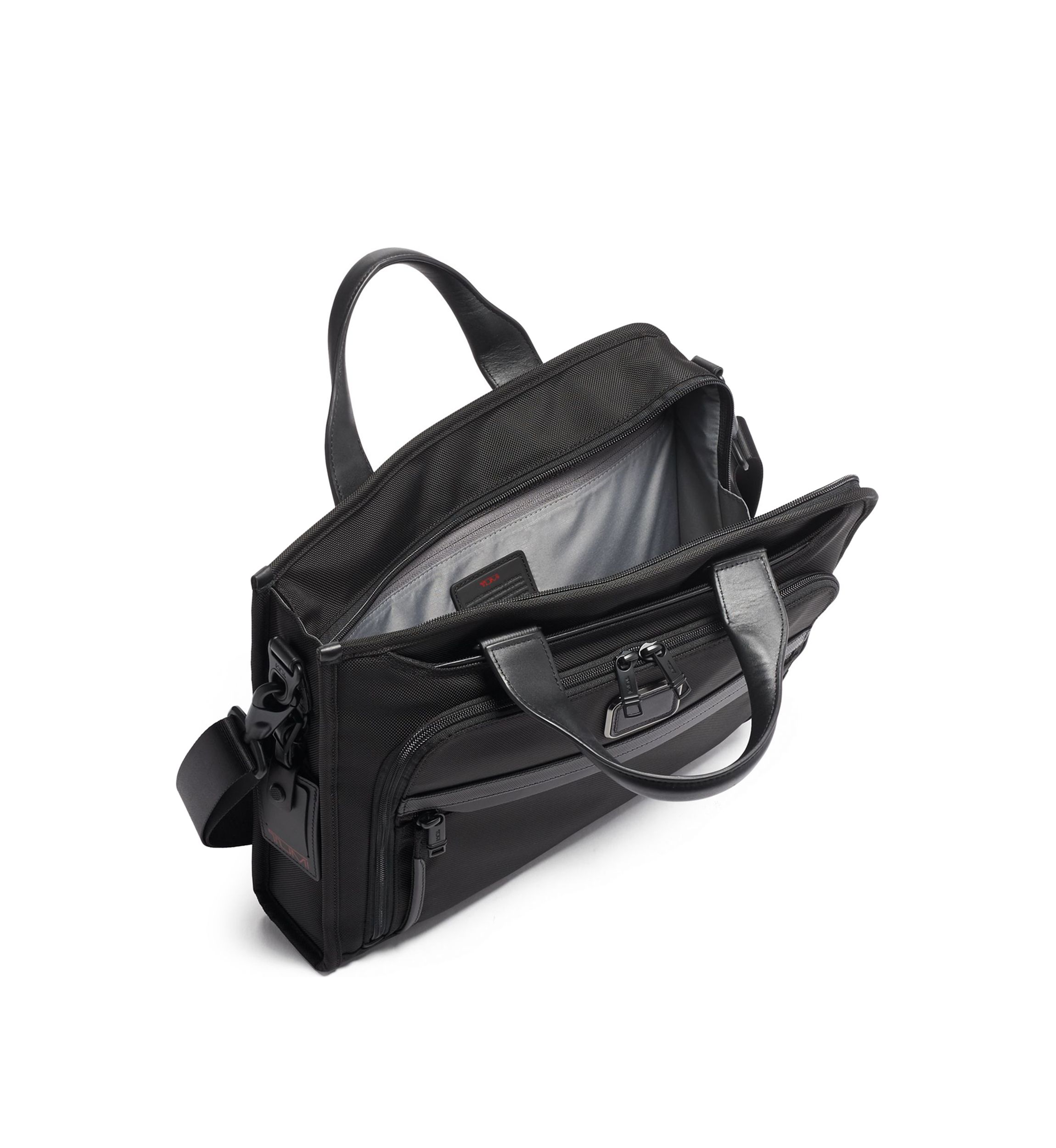 Alpha 3 Slim Deluxe Portfolio Briefcase